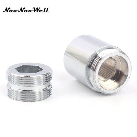 Stainless Steel Lengthened M22 to M22 Thread Connector Faucet Joints Water Tap Adapter  Water Purifier Accessory ► Photo 1/4