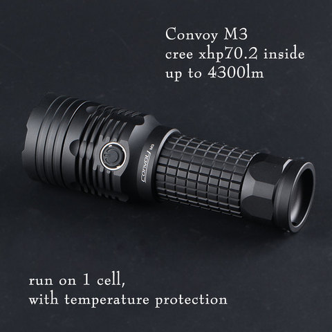 convoy M3 with cree xhp70.2,up to 4300lm ,Built-in temperature protection ► Photo 1/6