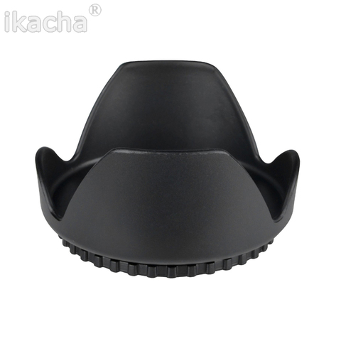 Camera Flower Petal Lens Hood 49 52 55 58 62 67 72 77 82mm for Nikon for Canon 70-300mm 75-300mm 18-55mm 55-250mm T4I  For Sony ► Photo 1/1