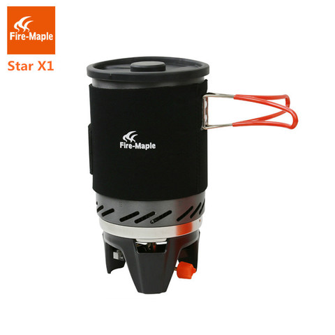 Fire Maple Star X1 Camping Stoves Outdoor Hiking Cooking System With Stove Heat Exchanger Pot Bowl Portable Gas Burners FMS-X1 ► Photo 1/6