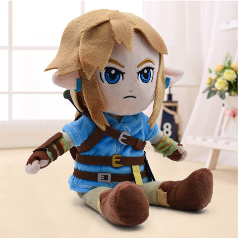 New Arrival 27cm Zelda Plush Toys Cartoon Link Boy With Sword Soft Stuffed Doll for Kids Best Gift ► Photo 1/6
