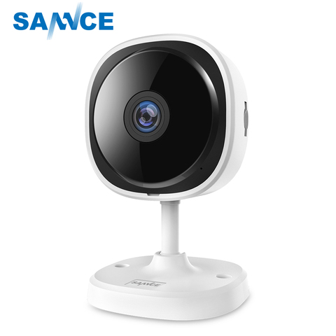 SANNCE HD 1080P Fisheye IP Camera Wireless CCTV Mini Wifi Camara Night Vision IR Cut Home Security Camara Wi-Fi Baby Monitor ► Photo 1/6