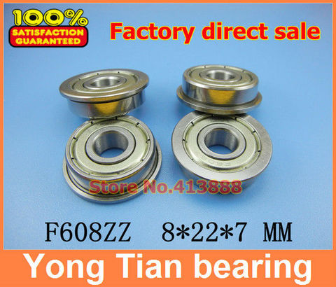 (1pcs) Flange ball bearing F608ZZ 8*22*7 mm ► Photo 1/2