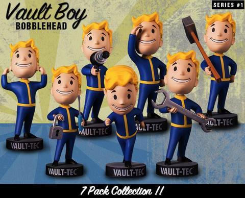 Gaming Heads Fallout 4 Bobblehead Cute Vault Boy Series 1 Action Figure Collectible Model Toys ► Photo 1/6