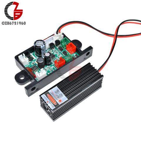 DC 12V Focusable 150mW 200mA 650nm 655nm 660nm Red Laser Module Diode with TTL ► Photo 1/1