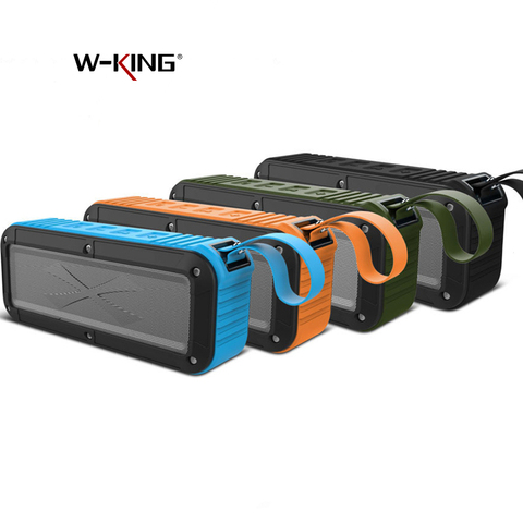 W-King S20 Portable Waterproof Bluetooth Speaker Wireless NFC Super Bass  Loudspeaker TF Card AUX in Mp3 Player for Bike ► Photo 1/6