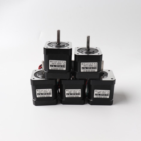 Nema 17 stepper motors kit for BLV MGN Cube 3d printer D-cut shaft ► Photo 1/3