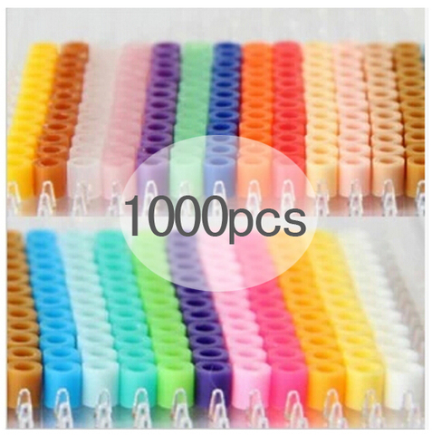 1000 pcs/Bag 5mm Hama Beads/ PUPUKOU Iron Beads KID FUN.Diy Intelligence Educational Toys Puzzles ► Photo 1/6