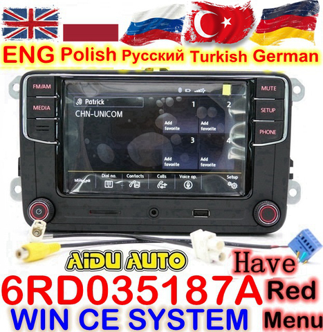 RCD330 Plus RCD330G Carplay MIB Radio For VW Golf 5 6 Jetta MK5