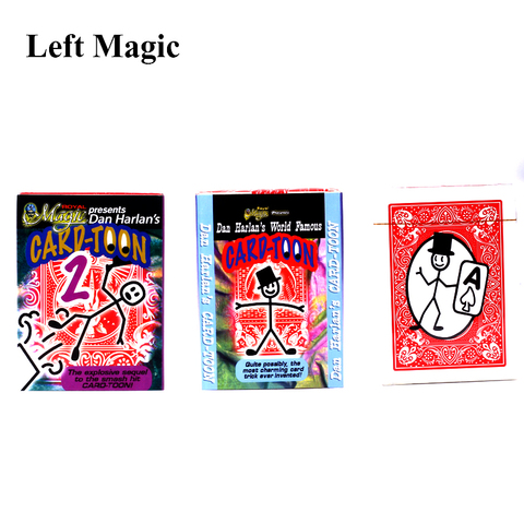 Magic Cartoon Cardtoon Deck Magic Tricks Pack Playing Card Toon Animation Prediction Funny Magic Magic Props Gimmick Toys ► Photo 1/6
