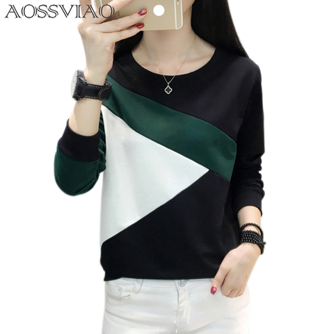 t shirt women tshirt autumn winter camisa feminina t-shirts women tops casual poleras de mujer moda 2022 tee shirt femme ► Photo 1/6