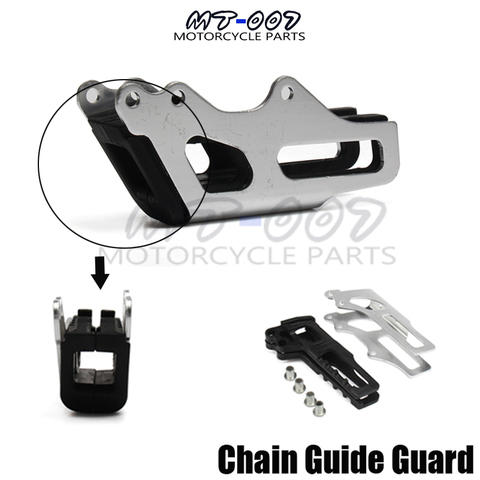 Motorcycle Chain Guide Guard For CR125R/250R 05-07 CRF250X 06-06 CRF450X 05-07 CRF250R 05-06 CRF450R 05-06 Motorbike Parts ► Photo 1/6