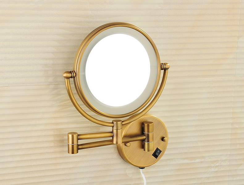 Review On Impeu Bathroom Mirror, Antique Bronze Mirror Bathroom