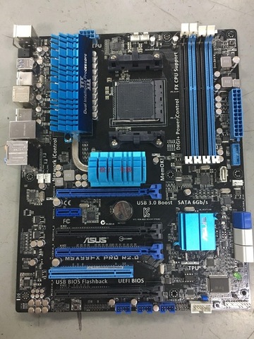original motherboard for ASUS  M5A99FX PRO R2.0 Socket AM3+ DDR3 SATA III USB2.0 USB3.0 32GB Desktop Motherboard ► Photo 1/1