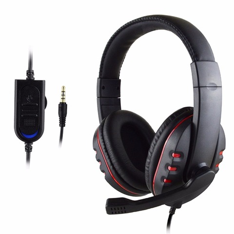 Headphones with Microphone Hi-Fi Gaming Headset Computer Portable Earphone For PS4 Xbox One PC Mobile Phone ► Photo 1/1