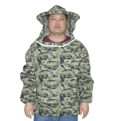 1 Pcs Beekeeper Camo Clothing Breathable Beekeeping Protective Clothing Suitable For Height 150cm-180cm ► Photo 1/5