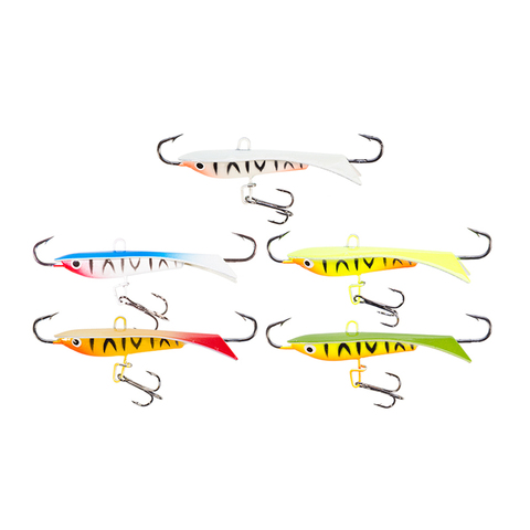 1PCS 60mm 9.5g Ice Fishing Lure Quality Winter Ice Fishing Winter Fishing Baits Lead Jigging Bait Hard Lure Balancer for Hook ► Photo 1/6