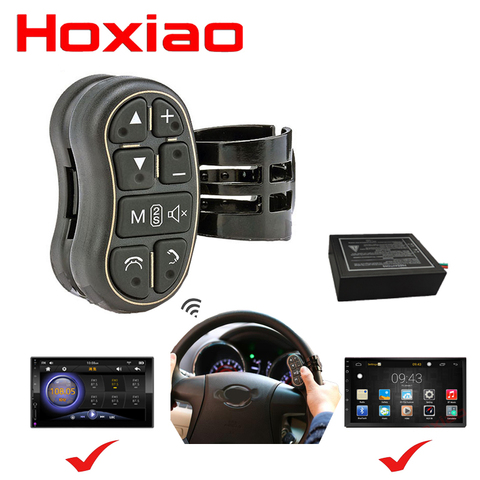 Car multimedia remote control car DVD MP5 Android player wireless remote control Steering wheel multi-function remote controller ► Photo 1/6