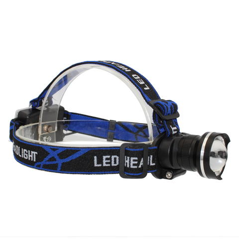 1000 Lumens LED Headlamp XM-L T6 Zoom Headlight Front Flashlight 3 Mode Flash Light Lantern Power by 3 x 1.5V AA Battery ► Photo 1/6