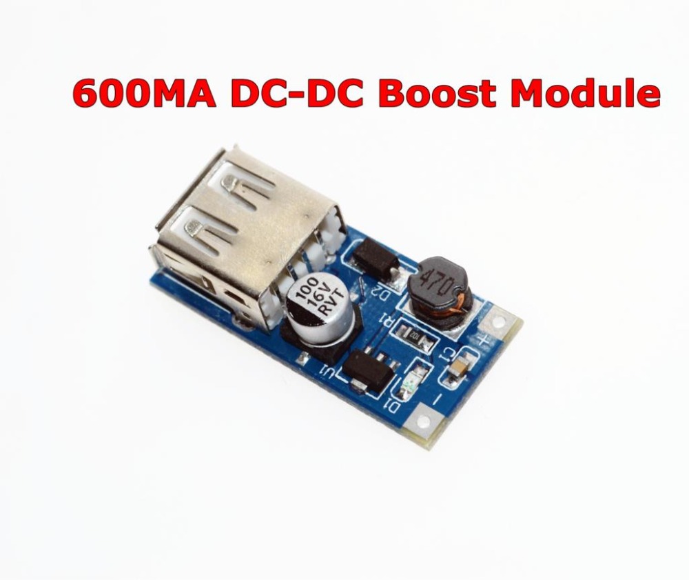 5V USB booster Convertisseur DC/DC 0.9V à 5V 