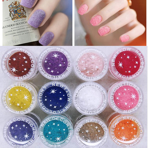 UPRETTEGO 1x Jumbo Jar 3D Nail Art Fuzzy Velvet Flocking Powder 10ml Acrylic Polish Tips Manicure Nails Dip Powder SRF ► Photo 1/1