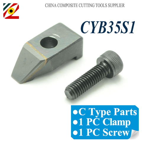 EDGEV Turning Tool Holder Parts Clamp and Screw For C Type or D type toolholders ► Photo 1/2