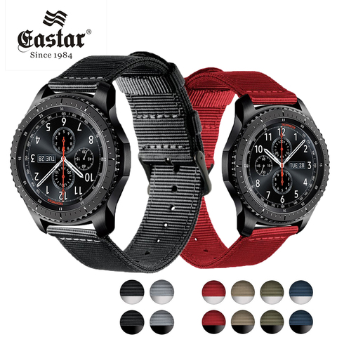 Waterproof Colorful Nylon Strap For Samsung Gear S3 Band Frontier Strap For Gear S3 Classic Watchband 22mm Smart Watch Bracelet ► Photo 1/6