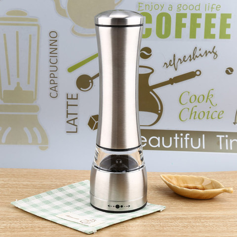 Original Stainless Steel Manual Pepper Salt Spice Mill Grinder Kitchen Accessories For Use In Restaurant Hotel And Home Kitchen ► Photo 1/6