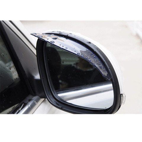 Universal 2pcs/pair Car rearview mirror rain Eyebrow Visor Shade Shield Water Guard For Car Truck thickened automotive supplies ► Photo 1/4