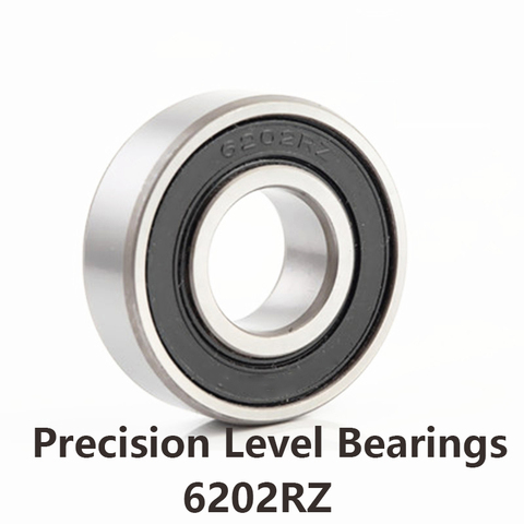 2pcs/lot 6202RZ  Precision Level  Deep Groove Ball Bearing 6202-RZ 6202RZ 15*35*11mm 15*35*11 ► Photo 1/1