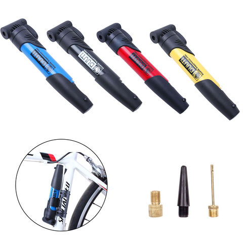 Bicycle Bike Cycle Compact Pump Presta Schrader Valves Tyre Tube Inflator ► Photo 1/6