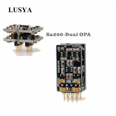 Lusya Full Discrete Component Operational Amplifier HiFi AUDIENCE Preamp Single/Double Op Amp Replaces Muses02 OPA627 T0081 ► Photo 1/6