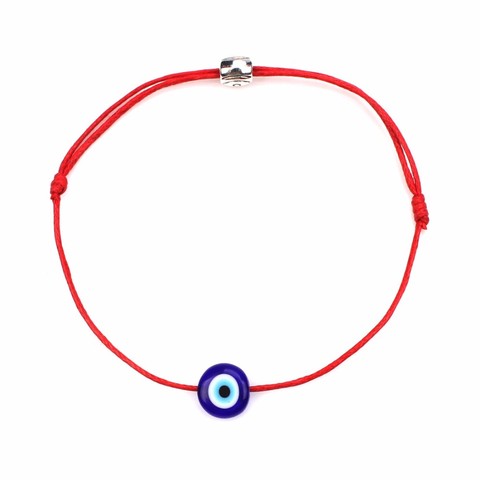 Turkish Lucky Evil Eye Bracelets For Women 6 Colors Handmade Braided Rope Lucky Jewelry Red Bracelet Female ► Photo 1/6