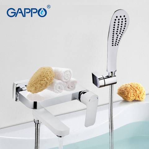 GAPPO bathroom shower taps Bathtub Faucet tap bathroom shower faucet set waterfall bath sink faucet water mixer sink tap GA3248 ► Photo 1/6