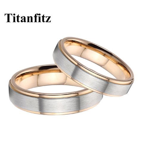 Love Alliances Classic Marriage promise wedding rings set for couples men and women gift titanium stainless steel jewelry ► Photo 1/6