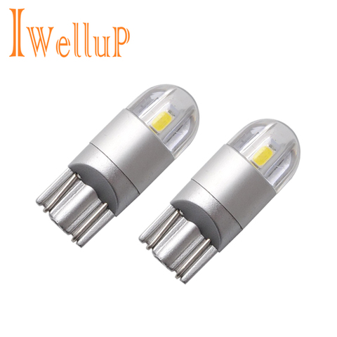2x Car-Styling T10 W5W LED Clearance Lights Reading Lights Car W5W LED T10 License Plate Lights Trunk Lamp DC 12V ► Photo 1/6