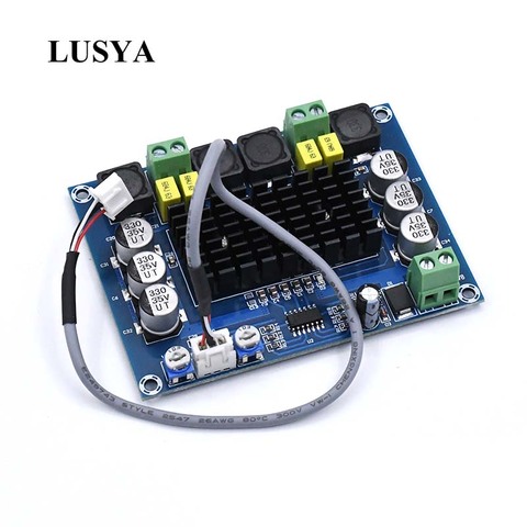 Lusya TPA3116D2 Dual-channel Stereo Digital Audio Power Amplifier Board HiFi Power 120w*2  DC 24V  XH-M543 C3-002 ► Photo 1/6