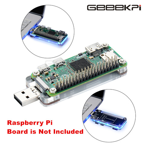 GeeekPi USB Dongle Expansion Breakout Module Kit for Raspberry Pi Zero / W (Not Include), Both Front & Back Side Can Be Inserted ► Photo 1/6