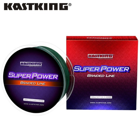 KastKing Brand Durable PE Braided Fishing Line 6-80LB 4 Strands 300M 327Yds Multifilament Line Strong Abrasion Resistant ► Photo 1/6