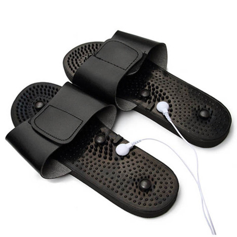 Electrode massage slipper Tens Acupuncture Therapy Massage Slippers Body Foot Relaxing Massager Machine Physiotherapy Slippers ► Photo 1/1