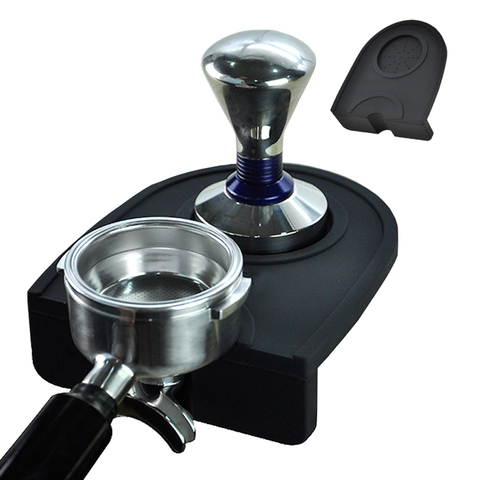 15*13.2*4.5cm Espresso Coffee Tamper Mat Silicon Rubber Corner Mat(no coffee stamper) Coffee Maker Tamper Mat ► Photo 1/1