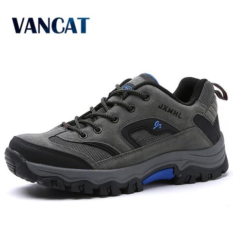 Vancat Brand Big Size 39-47 Fashion Men Shoes Comfortable Waterproof Outdoor Casual Shoes Lace-Up Spring Autumn Rubber Sneakers ► Photo 1/6