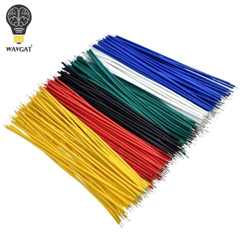 100PCS Tin-Plated Breadboard PCB Solder Cable 24AWG 10CM Fly Jumper Wire Cable Tin Conductor Wires 1007-24AWG Connector Wire ► Photo 1/6