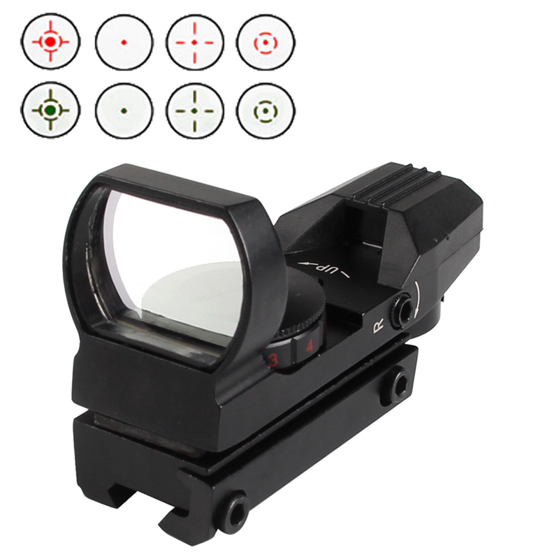 Red/Green Dot Holographic 1x22x33 Optical Sight Scope For Gun Airsoft Pistol 