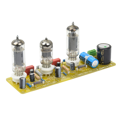 AIYIMA 6N1+6P1 Valve Stereo Amplifier Board Vacuum Tube Amplifiers Filament AC Power Supply + 3pcs Tubes ► Photo 1/6