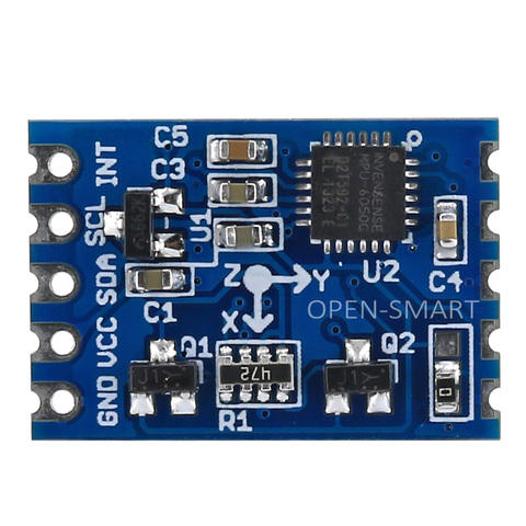 OPEN-SMART MPU6050 6 DOF 3-Axis Gyro 3-Axis Digital Gravity Sensor I2C Triple Axis Accelerometer Module Tilt Sensor For Arduino ► Photo 1/1