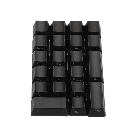 YMDK 21 Key ABS Shine Through ABS Side-Lit Side Printed Keycap For MX Switches Mechanical Keyboard Numpad ► Photo 1/3