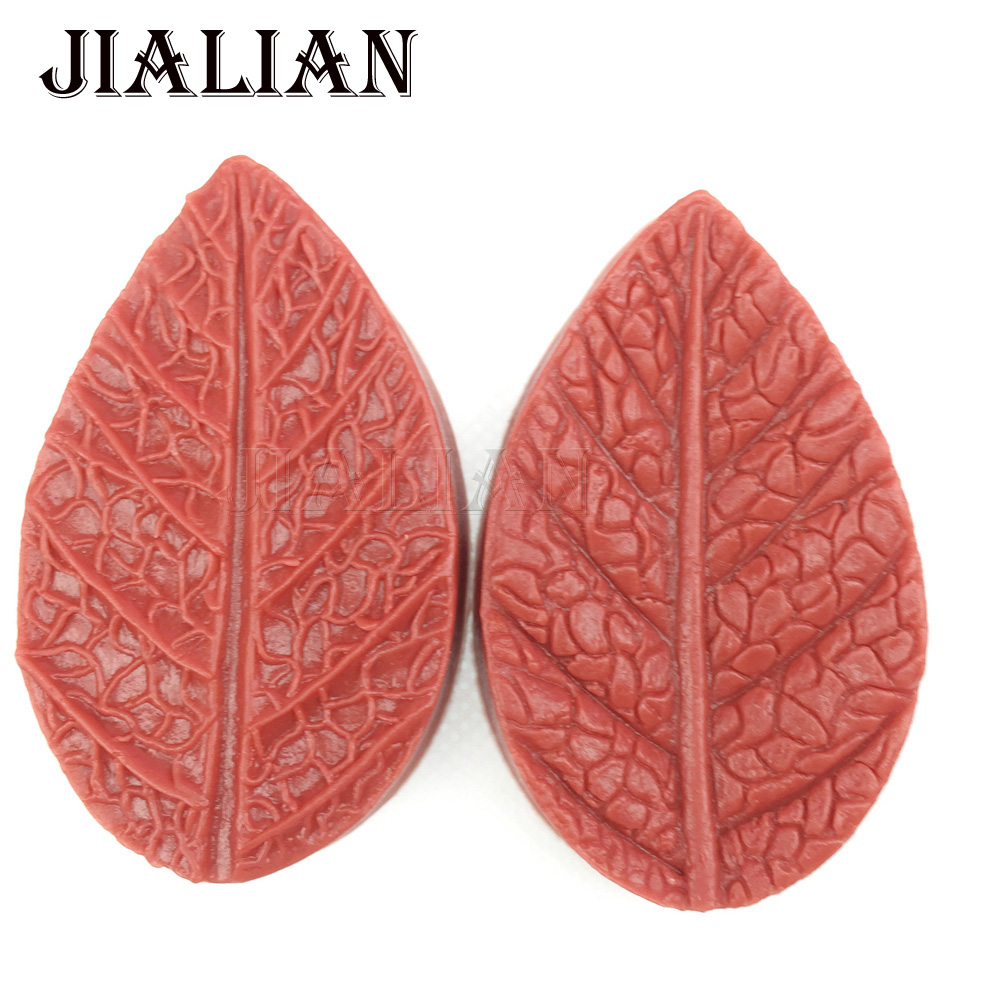 Sugarcraft Leaves Silicone Mold Candy Polymer Clay Fondant Mould Cake  Decorationg Tool Flower Making Gumpaste Rose Leaf Molds 