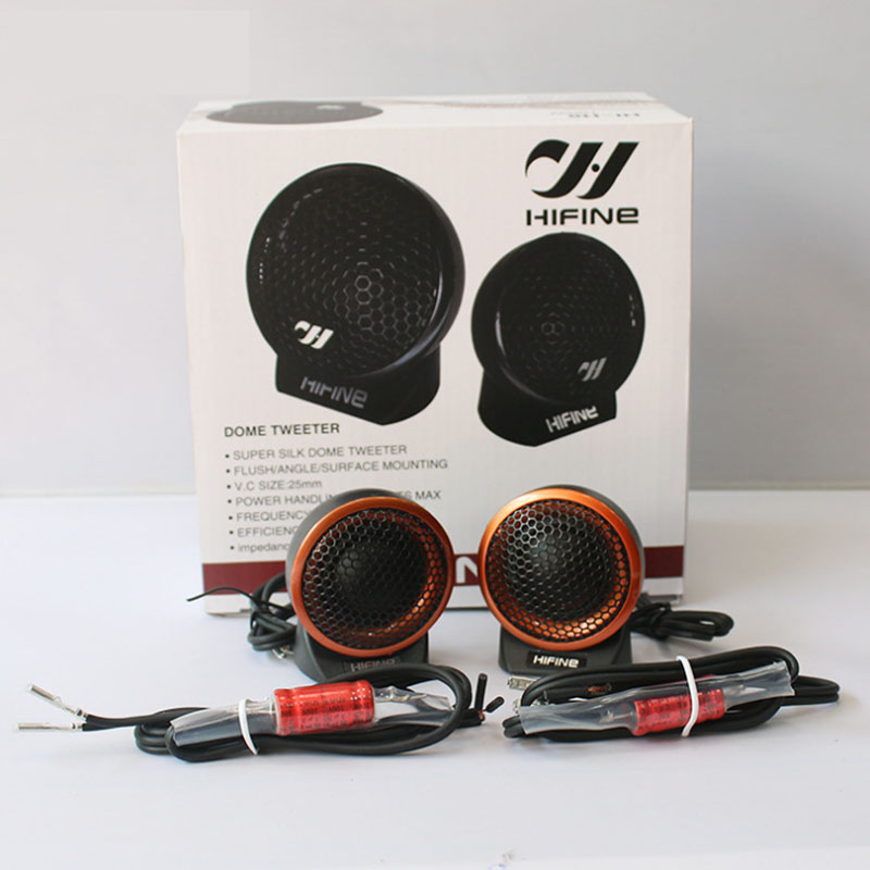 High Quality Car Speaker Dome Tweeter With Capacitor Great Sound
