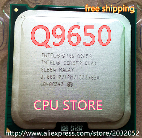 lntel Core Duo Q9650 QUAD Q9650 /12MB Cache - Main Image